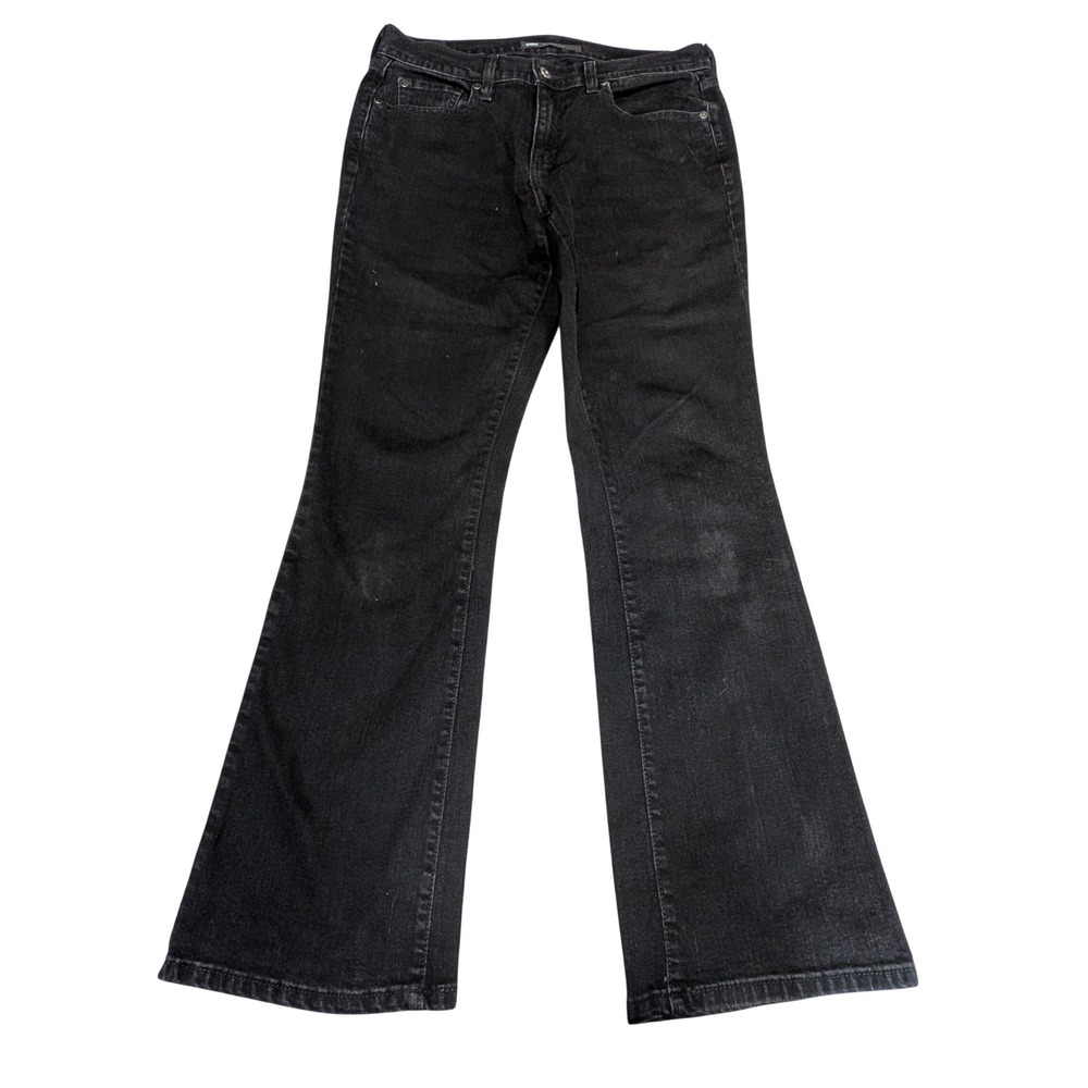 Levi's Jeans Women 8M Black 515 Boot Cut Mid Rise Stretch Denim Classic Casual